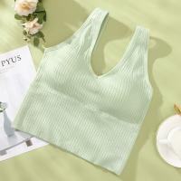 Sujetador largo inalámbrico sin espalda para mujer, trajes de otoño, frescura de otoño, informal, cómodo, transpirable, lencería, sujetadores para mujer, sujetadores push up para mujer, ropa - details 3
