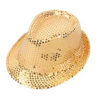 Sombrero De Jazz Británico Para Hombres Y Mujeres Sombrero De Bucket Con Lentejuelas Para Escenario Performance Navidad Fiesta Padres E Hijos Halloween - details 11