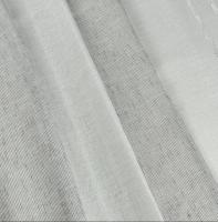 Cortinas de lino y poliéster decoradas con líneas blancas verticales.150x260cm. Decoración del hogar y la oficina. - details 11