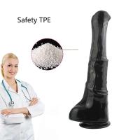 Empaque privado SEX 39Cm Caballo de simulación gigante Animal real Masturbación Orgasmo femenino Juguete sexual para adultos - details 0