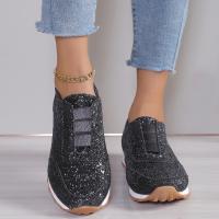 Zapatillas Deportivas Sin Cordones de Moda Otoño 2025 Pisa Fuerte con Tacón Bajo para Mujer - details 13