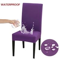 Funda impermeable para silla de comedor, funda elástica para silla, Protector de silla lavable extraíble para el hogar, restaurante, cocina, banquete - details 18