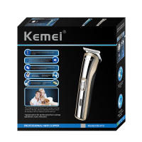 Kemei-cortadora de pelo eléctrica inalámbrica para hombres, máquina de corte de pelo de bebé recargable, herramienta de peinado Original, KM-418 - details 7