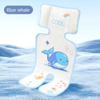 Alfombrilla enfriadora para cochecito de animales de dibujos animados, alfombrilla para cochecito de bebé con ballena y conejo, asiento de coche, Panda, cochecito de bebé, cojín fresco para asiento, asientos de seguridad para bebé - details 5