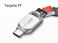 UGREEN Lector de tarjetas TF USB C Lector de tarjetas Micro SD USB 3.0 Tipo C Adaptador de lector de tarjetas de memoria OTG - details 2