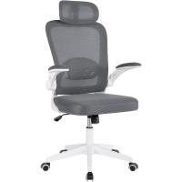 Silla de Oficina Giratoria con Ruedas Transpirable, Ajustable, Soporte Lumbar para Hogar y Oficina - details 9
