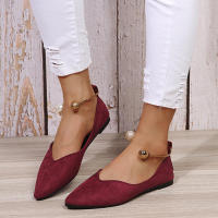 Zapatos planos de punta estrecha con estampado de leopardo para mujer, zapatillas informales transpirables sin cordones para exteriores, 2022 - details 18