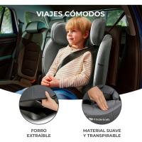 Silla de Coche Isofix para Niños Grupo 1/2/3 9-36 Kg Normativa R129 Protectores Laterales - details 10