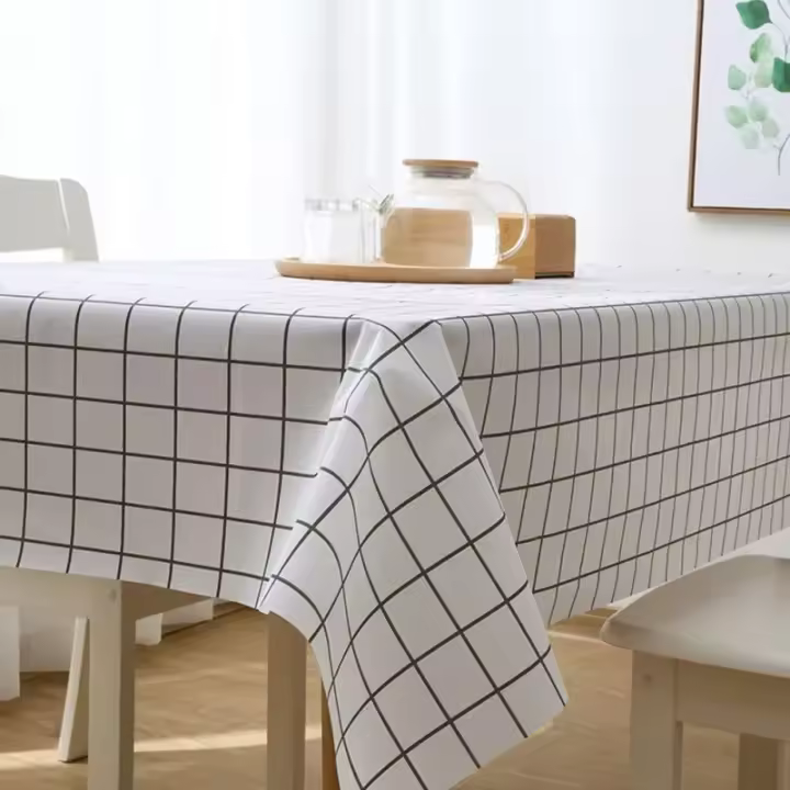 Nuevas ventas calientes práctica lavable de alta calidad mantel cubierta 137x90cm estera mesa banquete escritorio impermeable - 1