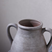 Jarrón de cerámica estilo Wabi sabi, sentido de alta gama, flores secas, maceteros, tarros de cerámica, accesorios para el hogar, adornos del - details 12