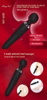Estimulador del clítoris femenino G-spot Palo de masaje AV coquetear vibrador juguete sexual para mujeres varilla mágica masajero productor adulto - details 0