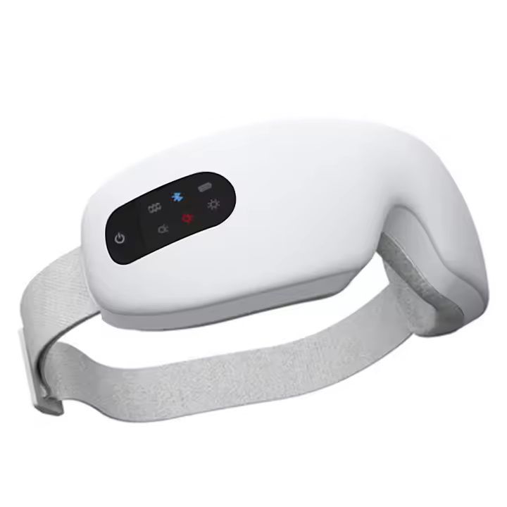 Masajeador de Ojos Inteligente con Calentamiento y Vibración para Cuidado de los Ojos Lentes de Masaje de Ojos Pouch de Fatiga y Arrugas Bluetooth - 1