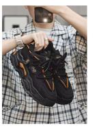 Parte superior informal de cuero de fibra ultrafina para hombre, zapatos deportivos de talla grande para papá, suela de goma PU, impermeable y transpirable para caminar - details 11
