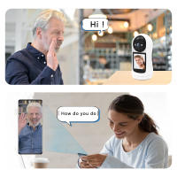 Cámara de videollamada WiFi de 2.4G con pantalla IPS de 2.8 pulgadas, detección de sonido de llanto de bebé, cámara IP PTZ de seguridad, monitor de bebé iCSee - details 3