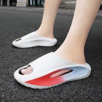 Pisando zapatillas de mierda tendencia de desgaste de verano de los hombres pintura EVA deportes al aire libre fondo suave playa zapatillas de coco de los hombres - details 25