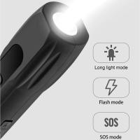 Portátil de mano con linterna LED potente, repelente ultrasónico de perros antiladridos - details 0