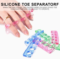 KADS Separadores de dedos de silicona suave, espaciador de dedos para manicura y pedicura, herramientas flexibles para pies y manos, 2 unids/lote por par - details 0