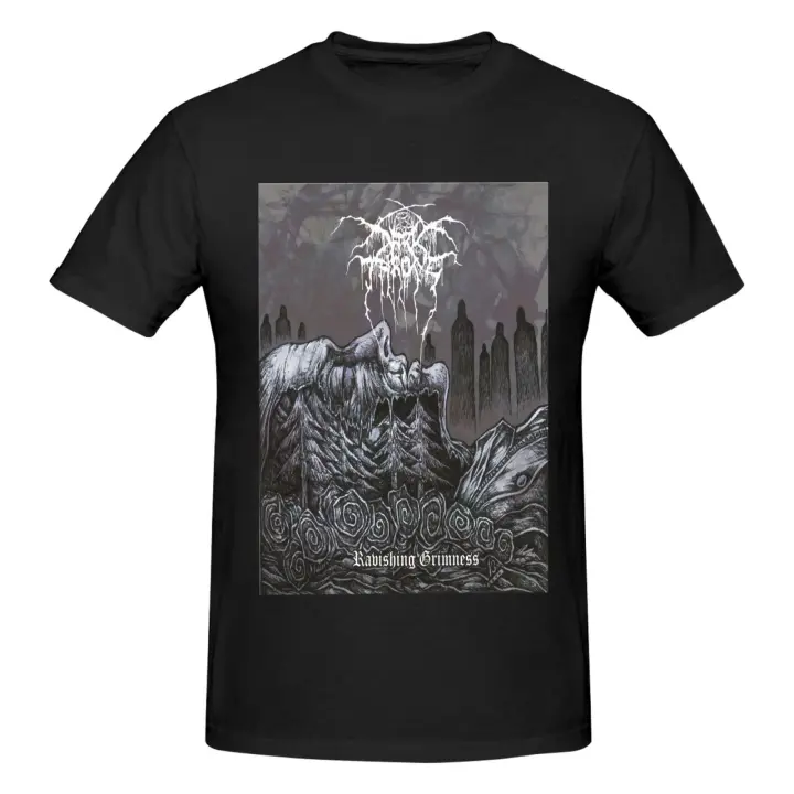 Darkthrone-Camiseta de algodón para hombre, camisa de manga corta, color negro - 1