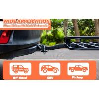 Portaequipajes de Carga Hitch WEIZE 53x19 Pulgadas, Capacidad de 500LB, Bolsa Impermeable, Correa de Red, Ajustador, Polvo - details 3