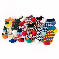 Calcetines de Algodón Geométricos de Verano de Calidad Diseño Único para Hombres y Mujeres - details 1