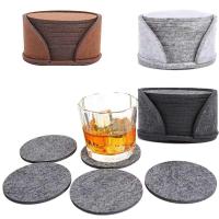 10 Almohadillas Resistentes al Calor de Feltro Ideal para Café, Té, Bebidas Calientes, Manteles Personales, Cocina - details 1