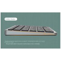 Kit de teclado y ratón inalámbricos, recargable, 2,4G, Bluetooth, teclas combinadas para IOS/Android/Windows, gris - details 1