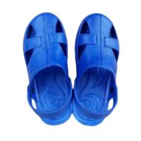 Zapatillas antiestáticas zapatos de seguridad hombre y mujer para el trabajo antideslizante transpirable masaje SPU suelas suaves sandalias de moda de verano - details 5