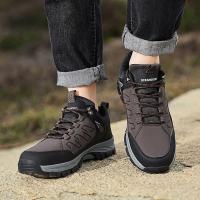 Zapatillas de senderismo al aire libre para hombre, zapatos de Trekking con cordones, para escalada de montaña, transpirables - details 16