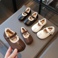 2025 nuevos zapatos planos para niños, zapatos sencillos de cuero de princesa Lolita para niñas, zapatos informales de moda plisados y versátiles para caminar para niños - details 1