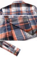 Camisa de Manga Larga con Estampado Geométrico a Rayas Estilo Casual para Hombres - details 41