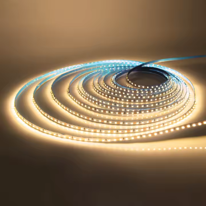 GAHADA Cinta LED de Alta Brillo Luz Cálida Blanca Tinta Flexible 180LEDs/m Iluminación y Decoración - 1
