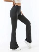 Pantalones de Yoga de Pierna Ancha Ouwu para Mujeres Cintura Alta, Ajuste Suelto, Ideal para Correr y Acampar - details 4
