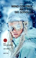 Kapvoe-Gafas de esquí fotocromáticas para hombre y mujer, máscara antiniebla para Snowboard, Kit de gafas de protección UV400, gafas de nieve, moto de nieve, Invierno - details 0