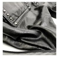 Bolso Convertible de Gran Capacidad Cuero Sintético Negro con Aros Tirantes Ajustables y Desmontables Cierre de Cremallera Ideal para Viajes, Compras, Uso Diario - details 5