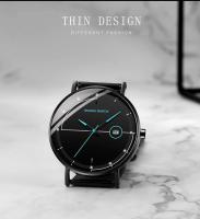 Reloj de Cuarzo Premium Automático, Movimiento Japonés, Correa de Acero Inoxidable Azul Negro, Resistente al Agua, Moda de Viaje para Hombres - details 9