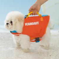 Chaleco salvavidas ajustable para natación de mascotas, chaleco de seguridad de poliéster con superflotabilidad, ropa reflectante para salvar vidas para perros - details 8