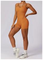 Seamless One-piece Yoga Clothing High-intensity Sweat Wicking Threaded Elastic Sports Tight Fitness One-piece Clothing Female - details 4