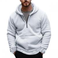 Chaqueta de forro polar con capucha para hombre para otoño e invierno - details 3