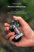 Mini integrado para picnics y camping, equipado con luz de campo electrónica, quemador de estufa VIES plegable portátil - details 2