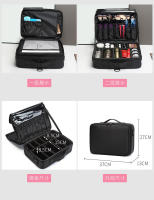 Bolsa de cosméticos portátil profesional para mujer, caja de almacenamiento de herramientas de maquillaje y arte de uñas de gran capacidad para artistas de maquillaje - details 26