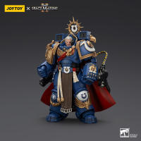 JOYTOY Figura de Acción Ultramarines Marneus Calgar Maestro de Capítulo con Blindaje MKX Gravis y Guantes Modelo Militar de Anime 40K - details 2