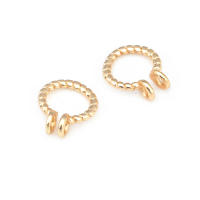 20 piezas de alambre trenzado de latón de Color dorado de 18K, 6MM, 8MM, anillos de salto, anillos divididos, suministros para fabricación de joyas, accesorios Diy - details 1