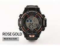 SHUNWAY Reloj electrónico de moda para parejas deportivas a prueba de agua, reloj digital multifuncional para exteriores - details 10