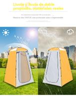 Tienda ducha camping al aire libre impermeable viajar - details 11