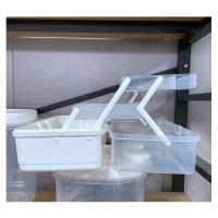 Caja de almacenamiento para manualidades, organizador de aparejos de pesca de 3 niveles, caja de costura, organizador de Arte de uñas con asa, caja de herramientas - details 1