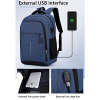 Mochila Impermeable Para Hombres Ultra Ligera Con Capacidad Para Portátil De 15.6 Pulgadas Estilo Clásico Bolsa De Espalda Para Libros Y Uso Diario - details 3