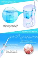 Irrigador Dental Profesional de 600ml Multifuncional con 7 Boquillas y 10 Niveles de Presión para Limpieza Bucal Compatible con Waterpik - details 1