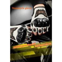 Guantes de motocicleta para exteriores, medio dedo, transpirables, resistentes al desgaste, antideslizantes, anticaída, para ciclismo de carreras, guantes para bicicleta eléctrica - details 1