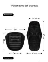Saco de Dormir para Cochecito de Bebé Acolchado y Cálido, Protección Antiviento y Antifrío, Universal para Invierno - details 14