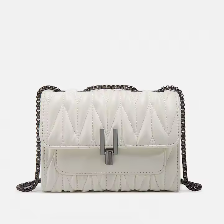 Tendencia bolso plisado de moda precio unitario lapso oblicuo bolso pequeño bolso de hombro - 1